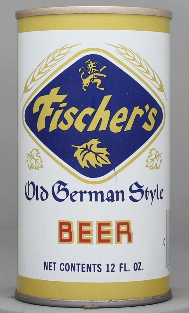 Fischer's Old German Style Beer 12 Oz Tab Top Can