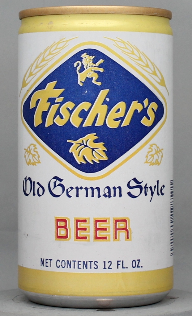 Fischer's Old German Style Beer 12 Oz Tab Top Can