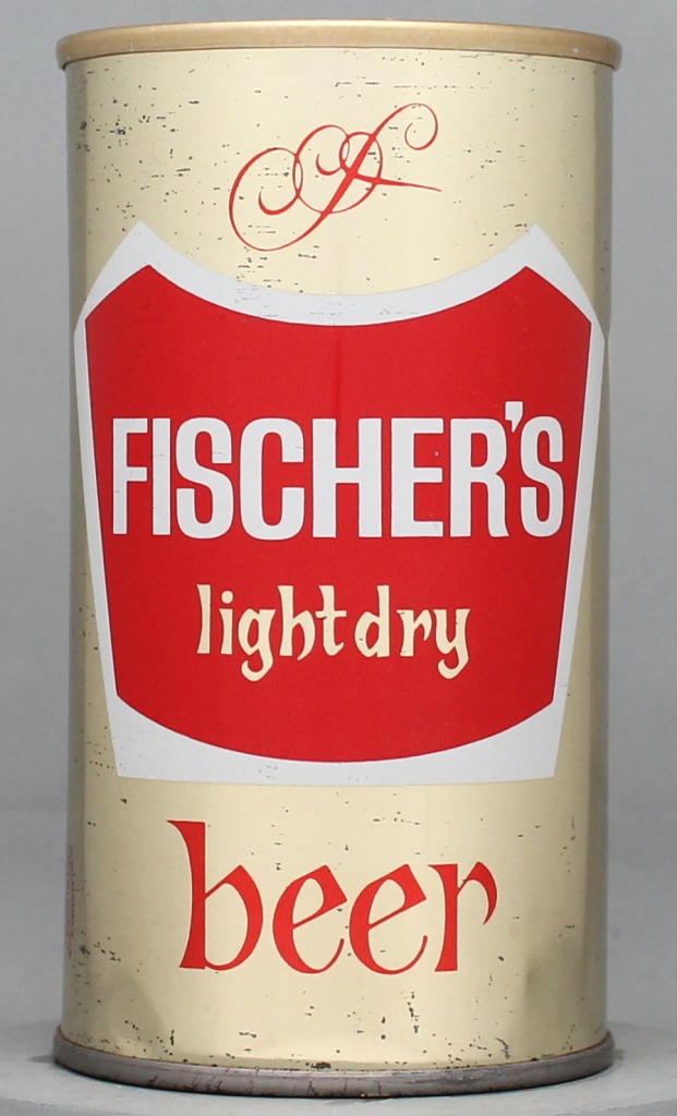 Fischer's Light Dry Beer 12 Oz Tab Top Can