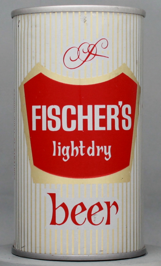 Fischer's Light Dry Beer 12 Oz Tab Top Can