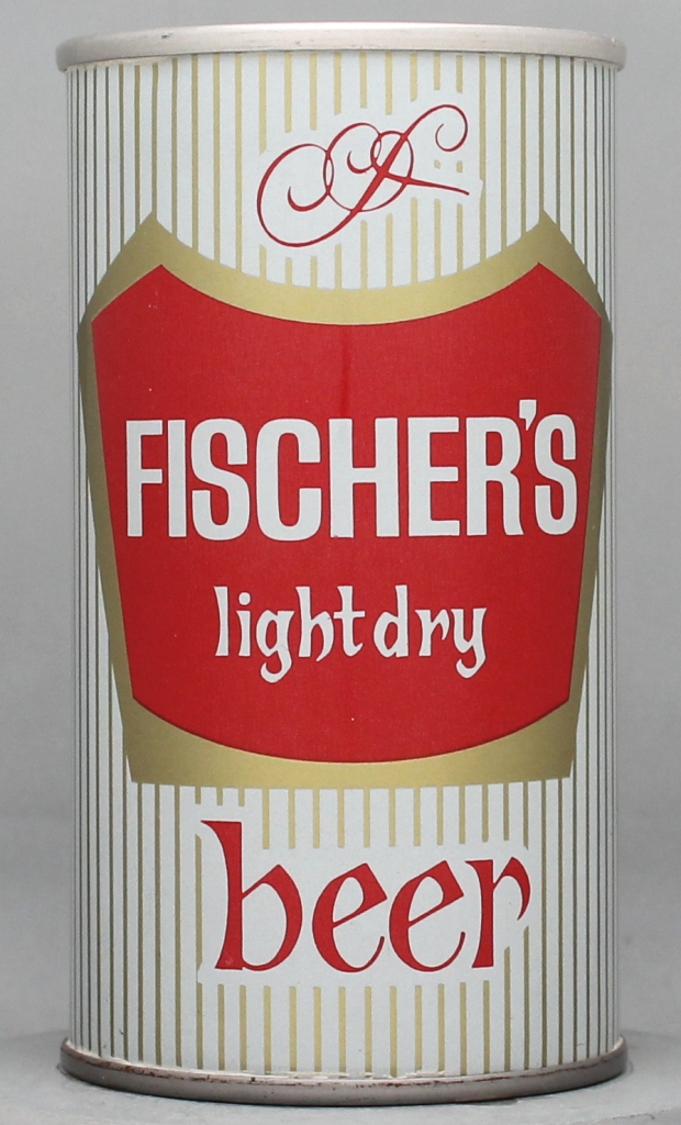 Fischer's Light Dry Beer 12 Oz Tab Top Can