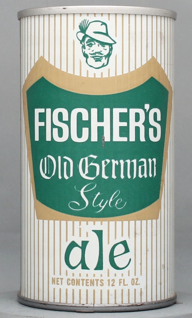 Fischer's Old German Ale 12 Oz Tab/Insert Top Can