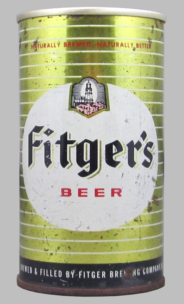 Fitger's Beer 12 Oz Zip/Tab Top Can