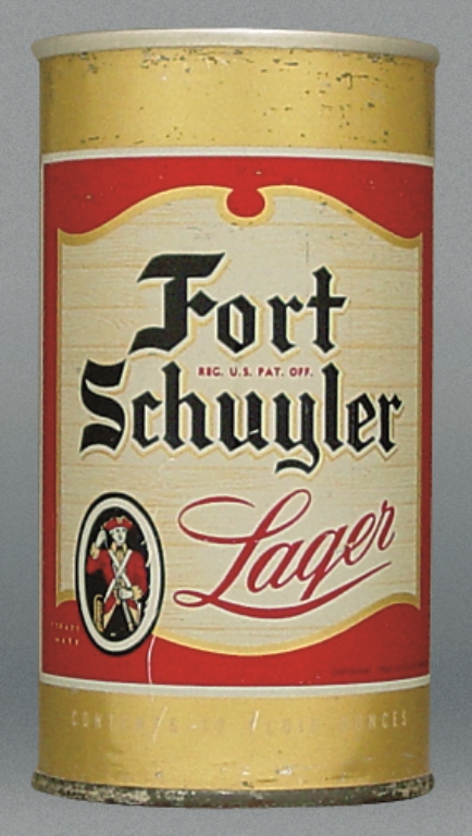 Fort Schuyler Lager Beer 12 Oz Zip/Tab Top Can