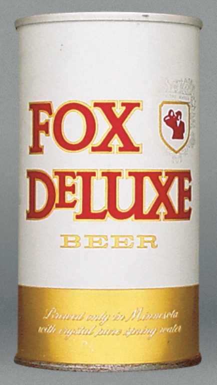 Fox Deluxe Beer 12 Oz Tab Top Can