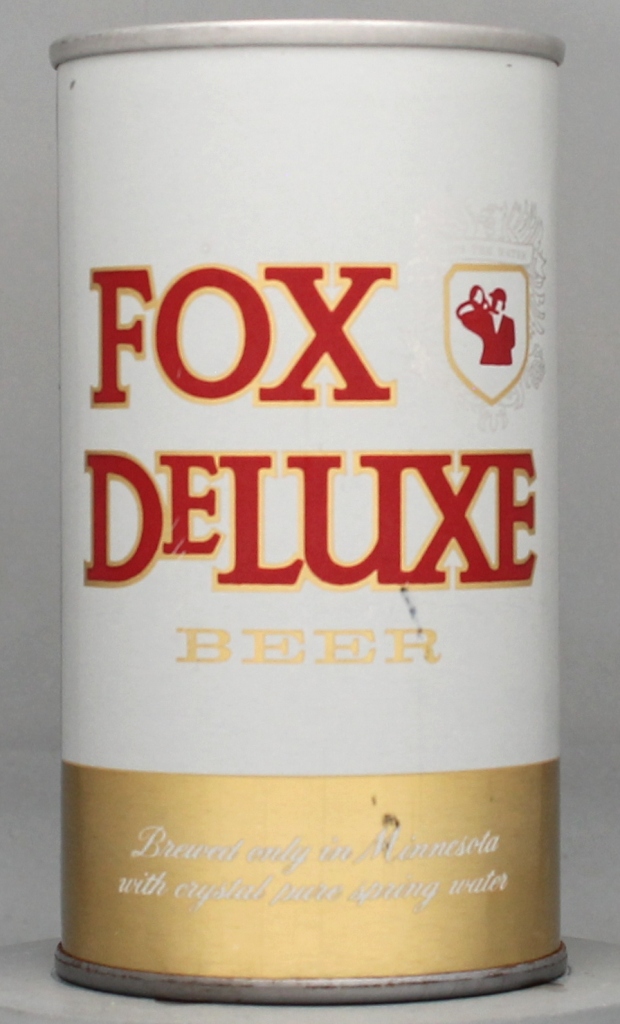 Fox Deluxe Beer 12 Oz Tab Top Can