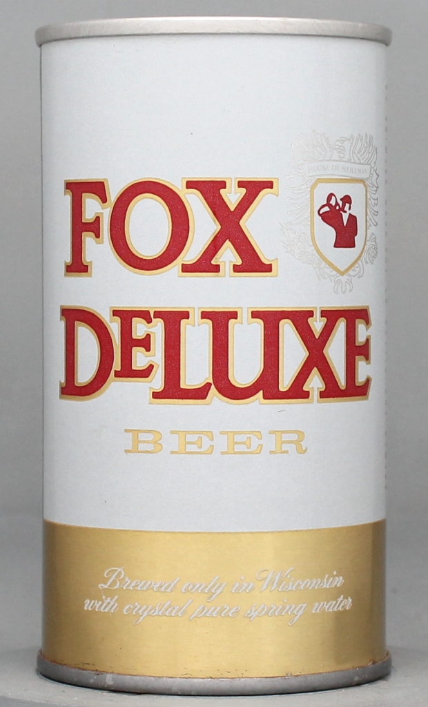 Fox Deluxe Beer 12 Oz Tab Top Can