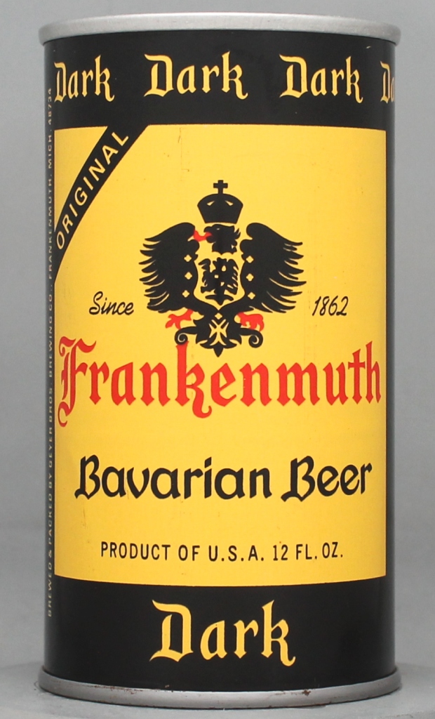 Frankenmuth Bavarian Dark Beer 12 Oz Tab Top Can