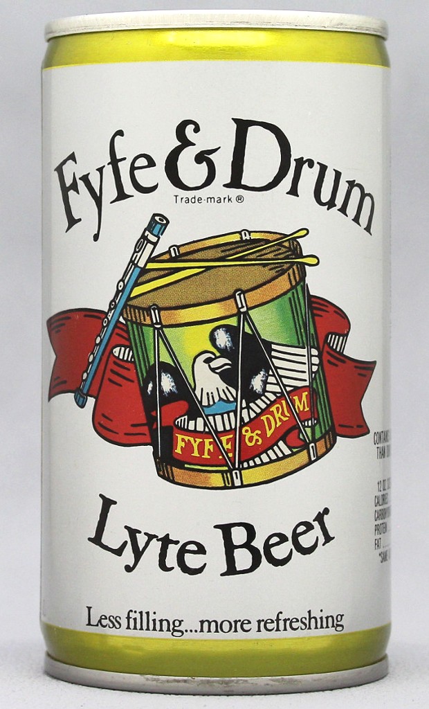 Fyfe & Drum Lyte Beer 12 Oz Tab Top Can