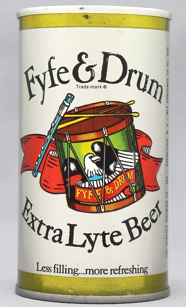 Fyfe & Drum Extra Lyte Beer 12 Oz Tab Top Can