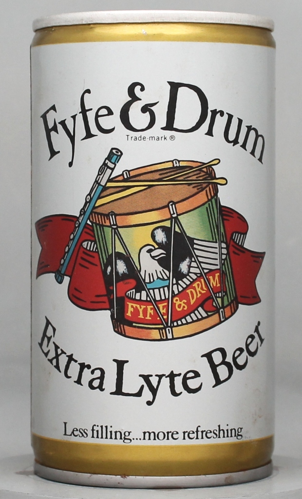 Fyfe & Drum Extra Lyte Beer 12 Oz Tab Top Can
