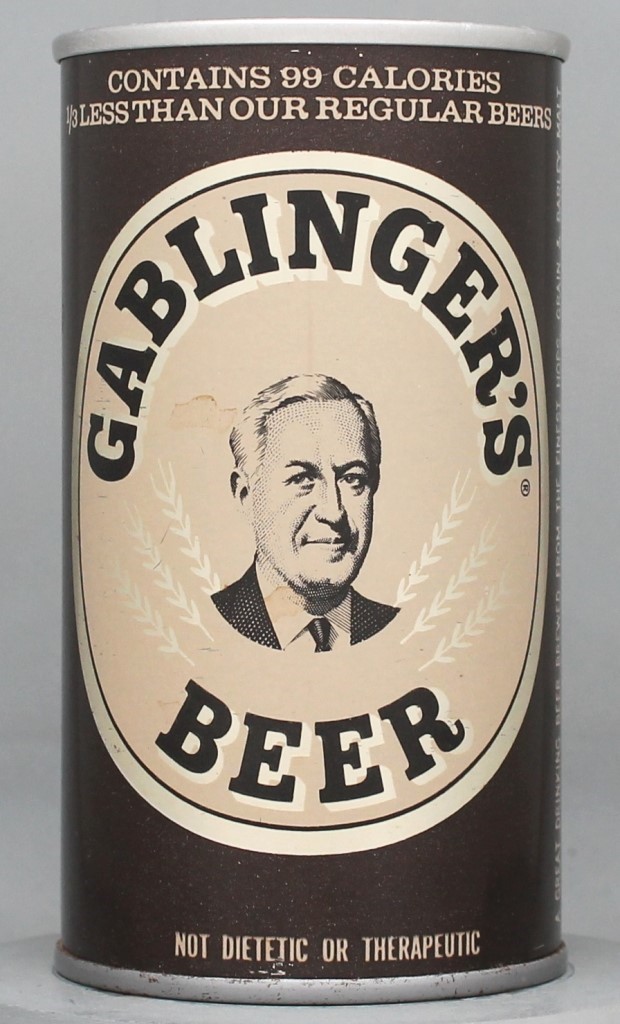 Gablinger's Beer 12 Oz Tab Top Can