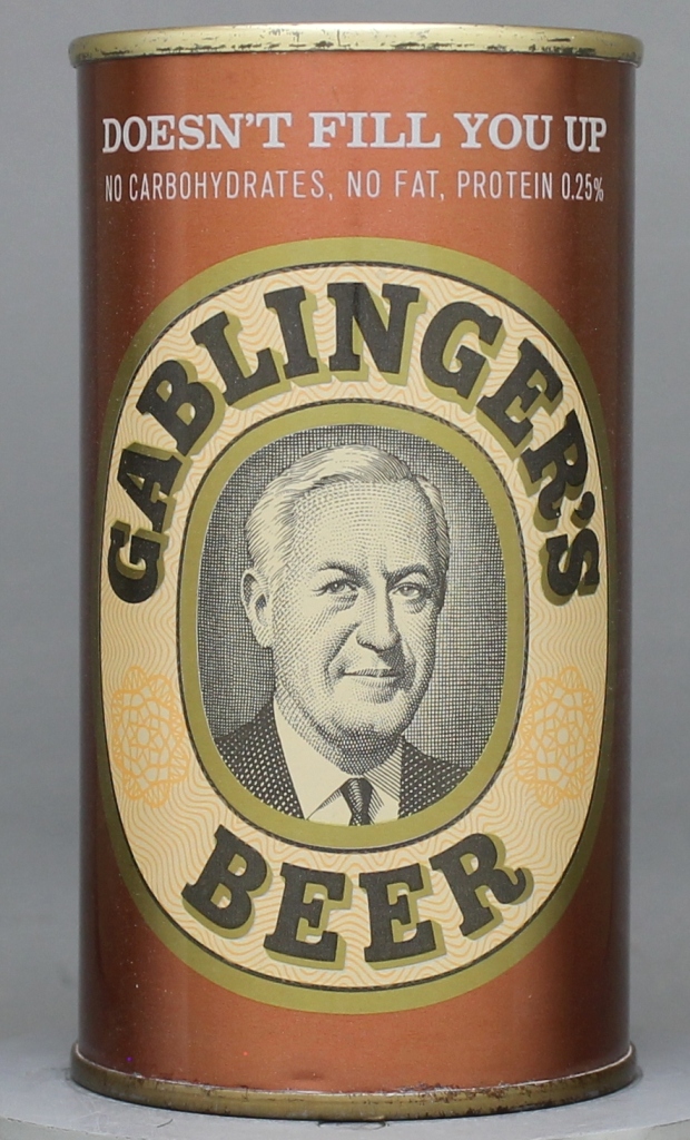Gablinger's Beer 12 Oz Insert Top Can