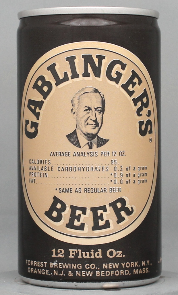 Gablinger's Beer 12 Oz Tab Top Can