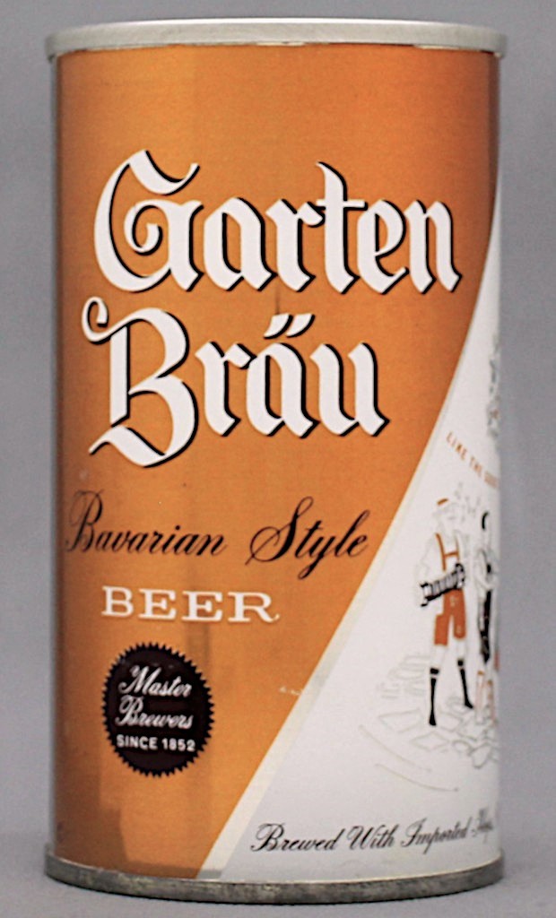 Garten Brau Bavarian Style Beer 12 Oz Tab Top Can