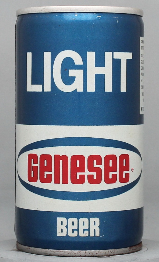 Genesee Light Beer 12 Oz Tab Top Can