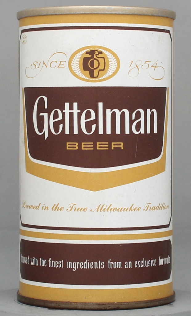 Gettelman Beer 12 Oz Tab Top Can