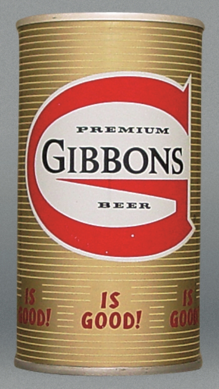 Gibbons Premium Beer 12 Oz Tab Top Can