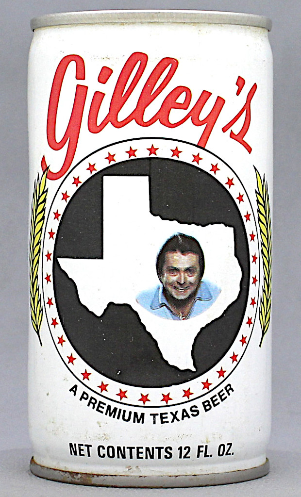 Gilley's A Premium Texas Beer 12 Oz Tab Top Can