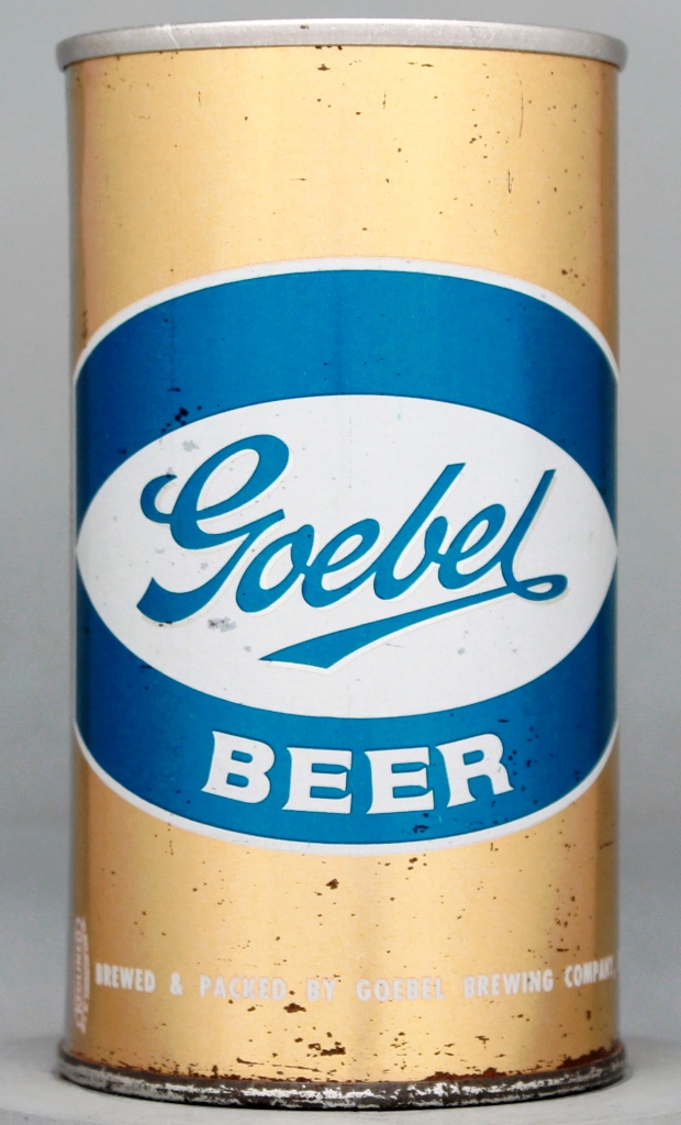 Goebel Beer 12 Oz Zip Top Can