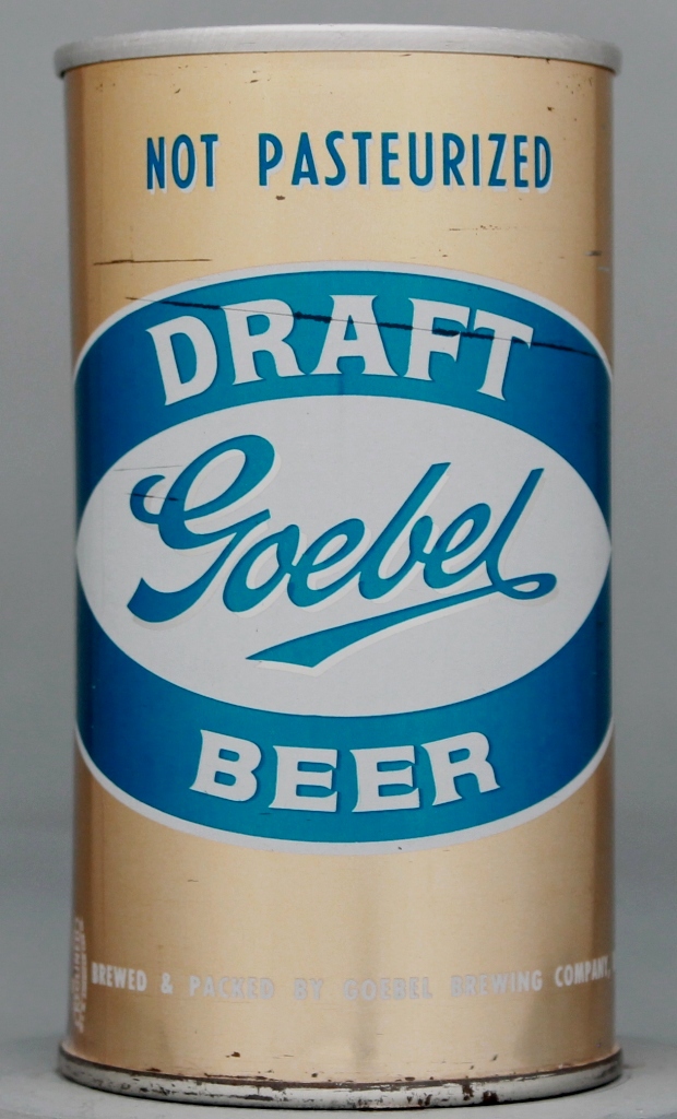 Goebel Draft 12 Oz Zip/Tab Top Can