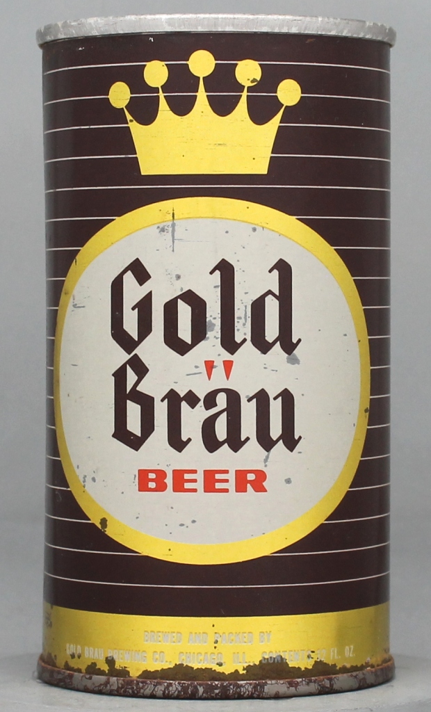 Gold Brau Beer 12 Oz Tab Top Can