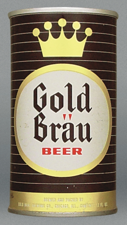 Gold Brau Beer 12 Oz Zip Top Can