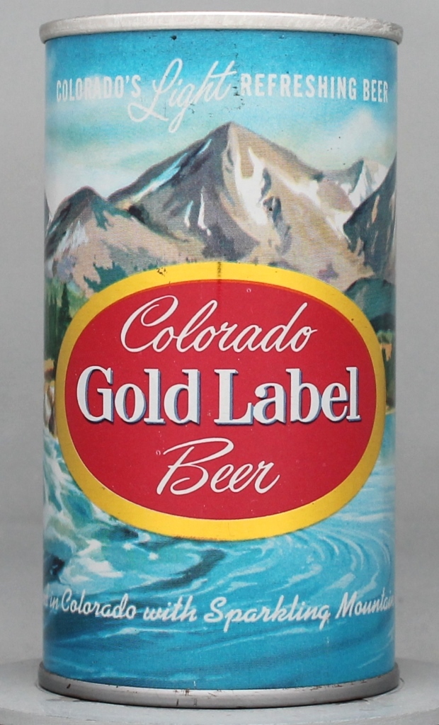 Gold Label, Colorado Beer 12 Oz Tab Top Can