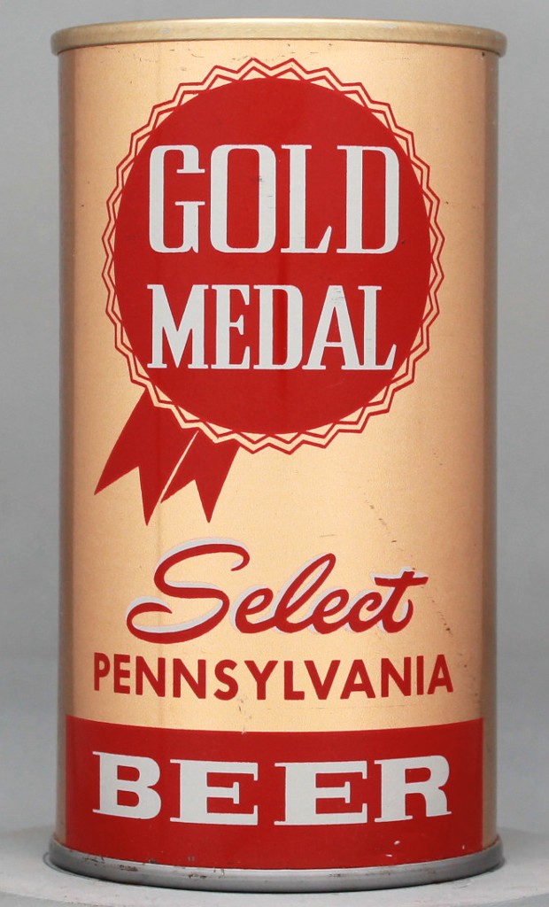 Gold Medal Select Beer 12 Oz Zip/Tab Top Can