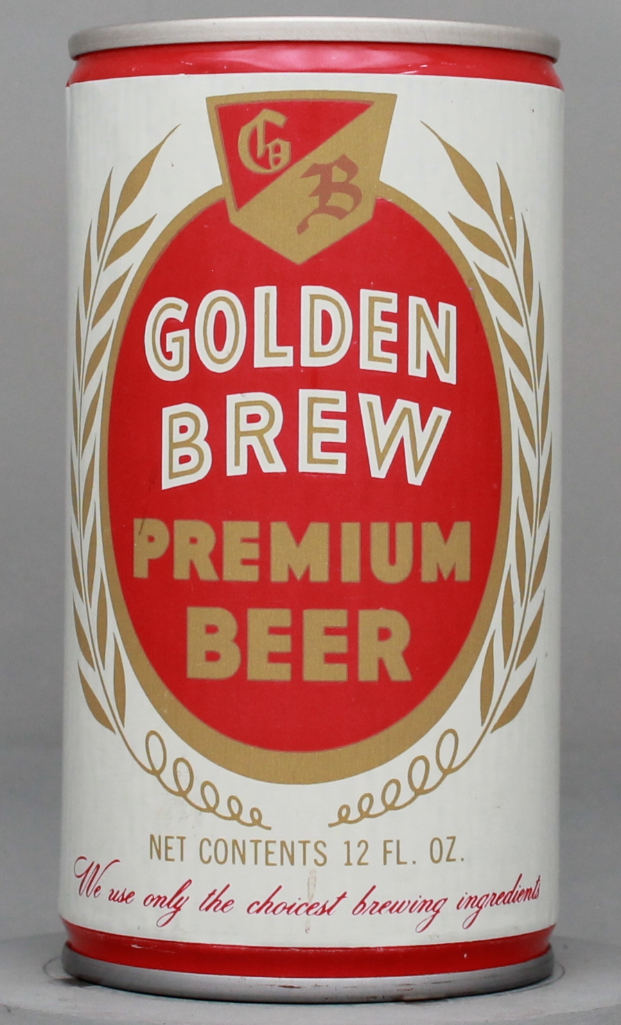 Golden Brew Premium Beer 12 Oz Can