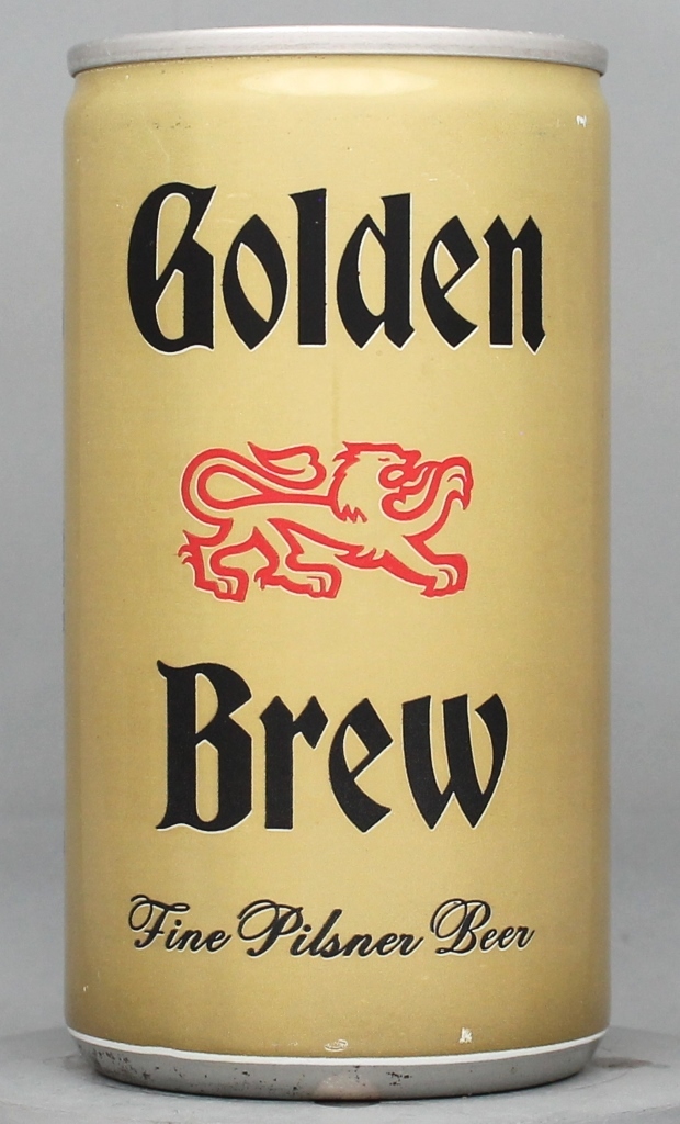 Golden Brew Fine Pilsner Beer 12 Oz Tab Top Can