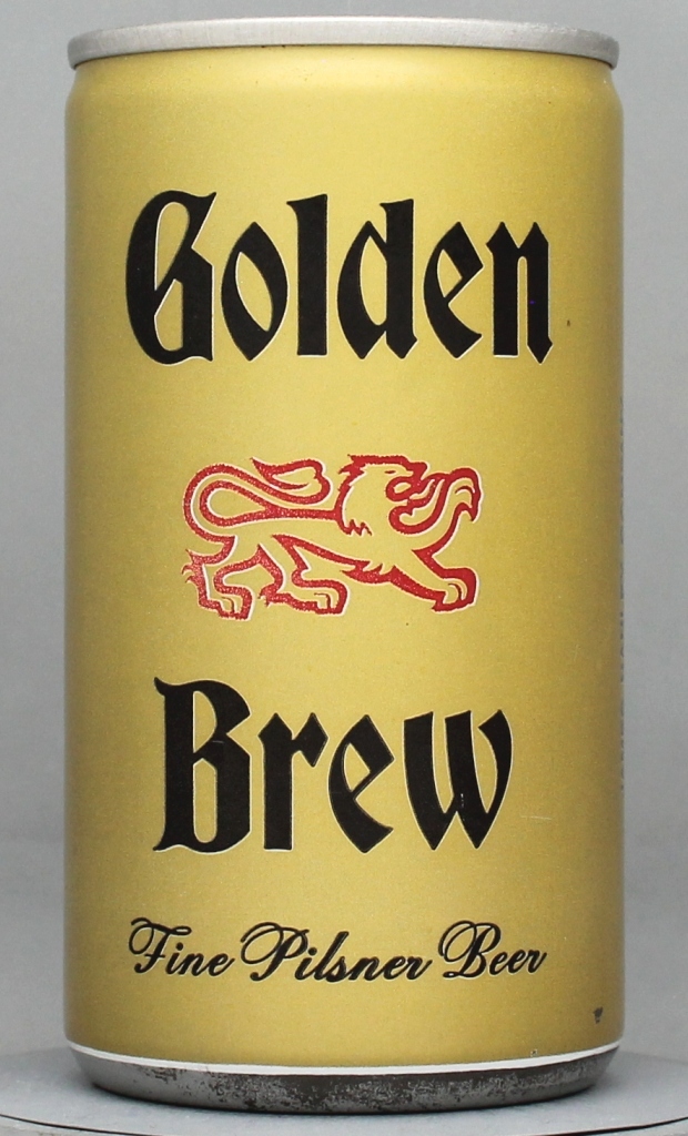 Golden Brew Fine Pilsner Beer 12 Oz Tab Top Can
