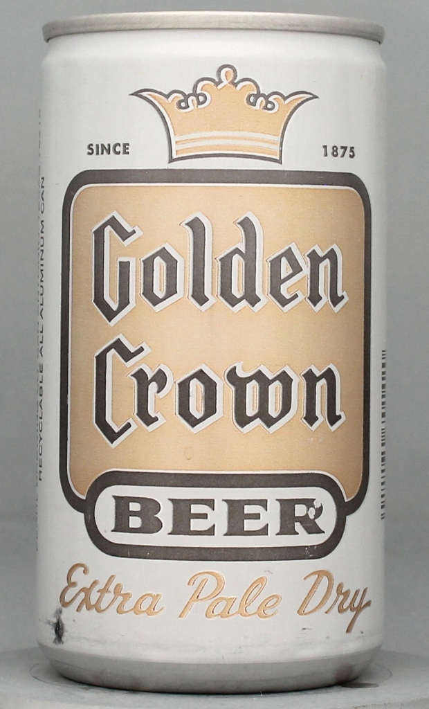 Golden Crown Extra Pale Beer 12 Oz Tab Top Can