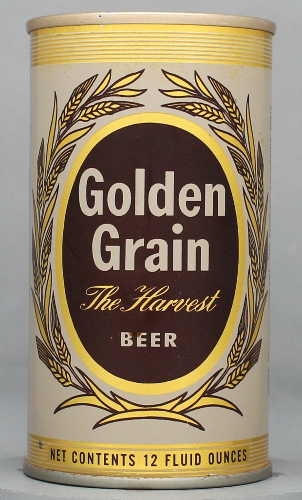 Golden Grain Beer 12 Oz Tab Top Can