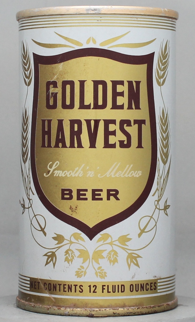Golden Harvest Smooth Beer 12 Oz Tab Top Can