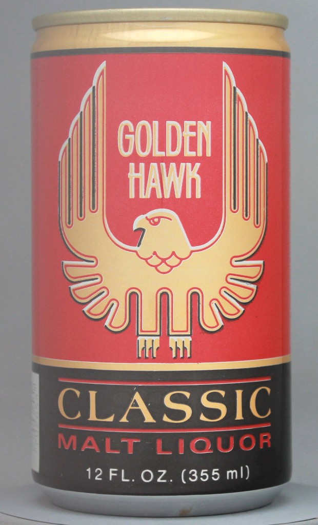 Golden Hawk Classic Malt Liquor 12 Oz Tab/Stay Top Can