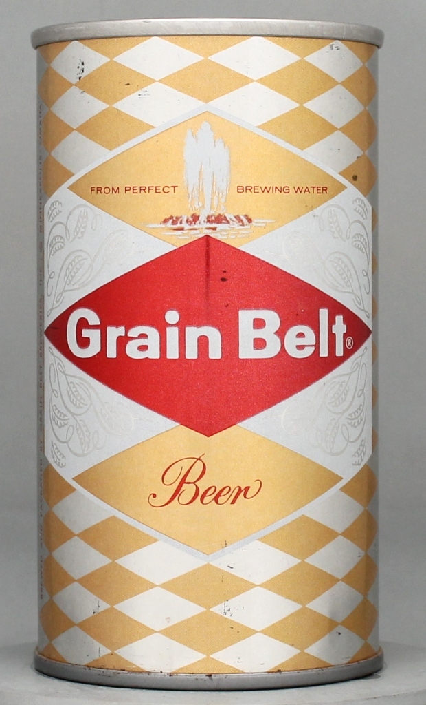 Grain Belt Beer 12 Oz Zip/Insert Top Can