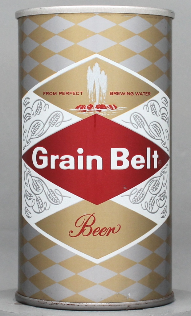 Grain Belt Beer 12 Oz Tab Top Can