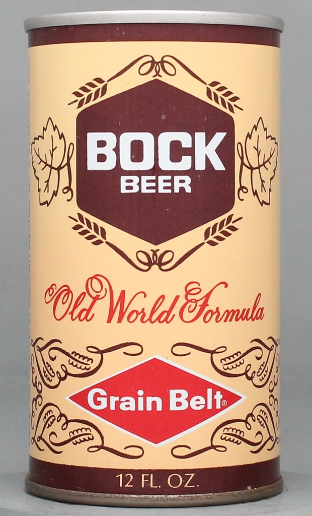 Grain Belt Bock 12 Oz Tab Top Can