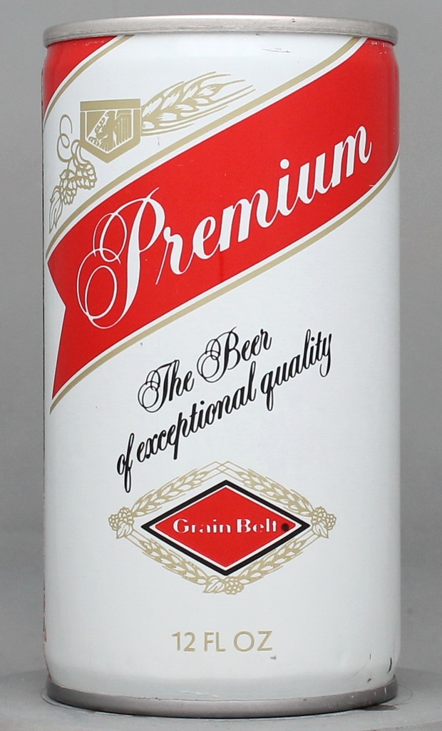 Grain Belt Premium Beer 12 Oz Tab Top Can