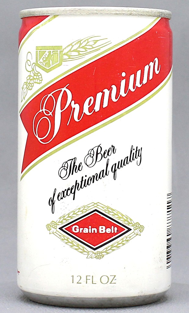 Grain Belt Premium Beer 12 Oz Tab Top Can