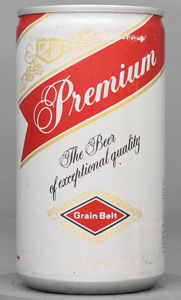 Grain Belt Premium Beer 12 Oz Tab/Stay Top Can