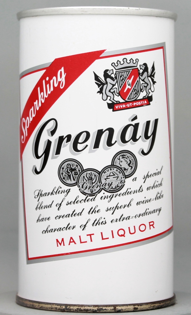 Grenay Malt Liquor 12 Oz Zip/Tab Top Can