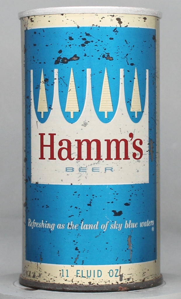 Hamm's Beer 11 Oz Zip/Tab Top Can