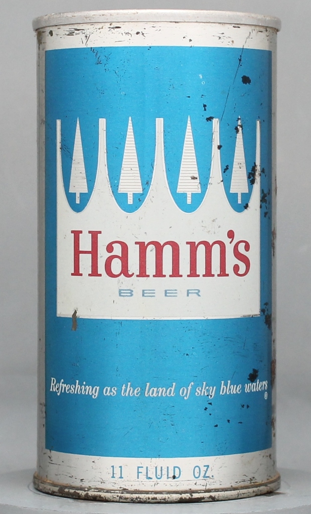 Hamm's Beer 11 Oz Zip/Tab Top Can