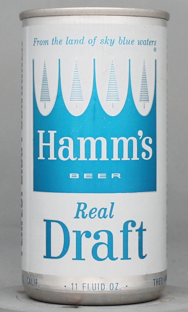 Hamm's Real Draft 11 Oz Tab Top Can