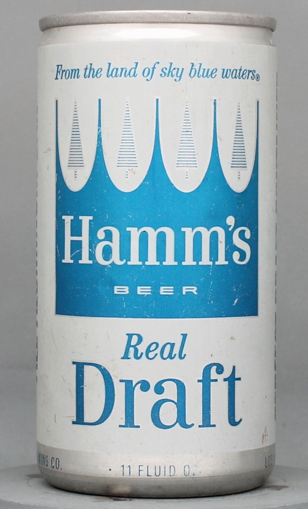 Hamm's Real Draft 11 Oz Tab Top Can