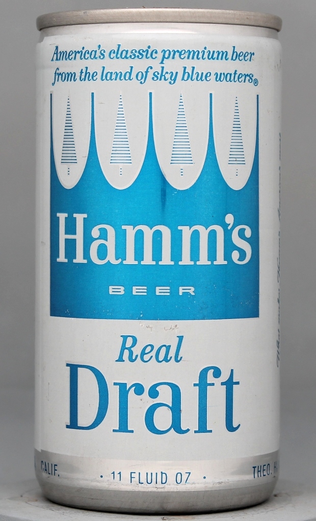 Hamm's Real Draft 11 Oz Tab Top Can