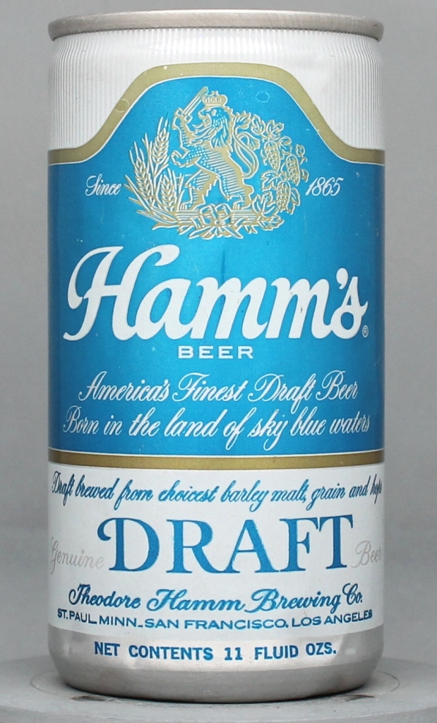 Hamm's Genuine Draft 11 Oz Tab Top Can