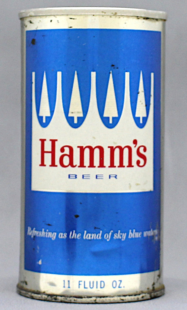 Hamm's Beer 11 Oz Zip Top Can